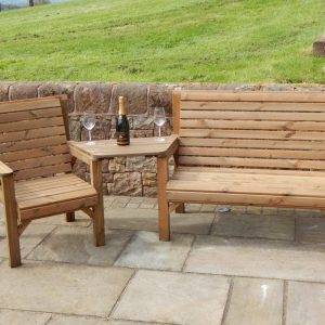 1 Bench, 1 Chair & 1 Removable Tray Set