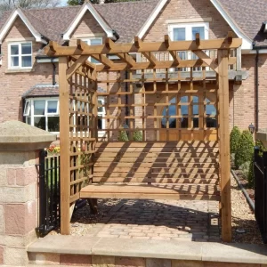 3 SEATER TRELLIS ARBOUR